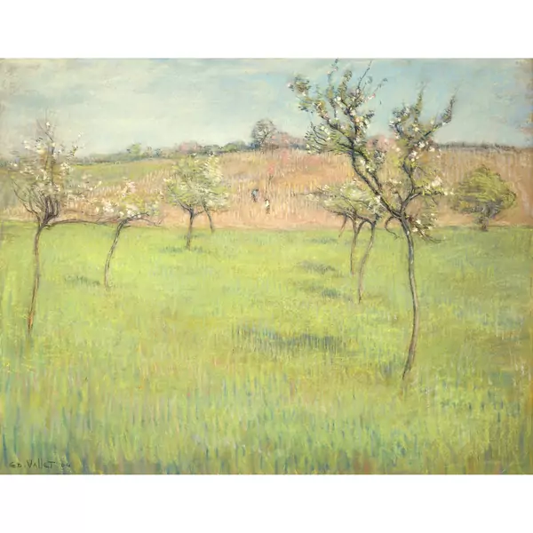 Edouard Vallet — Verger en fleurs — Galerie Kornfeld
