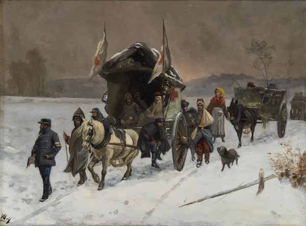 Edouard Castres — Une ambulance internationale