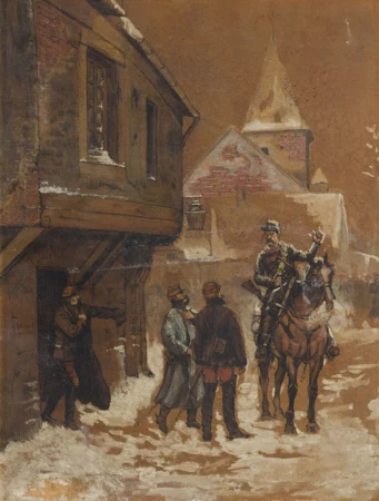 Scène de rue