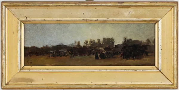 Edouard Castres — Campement militaire