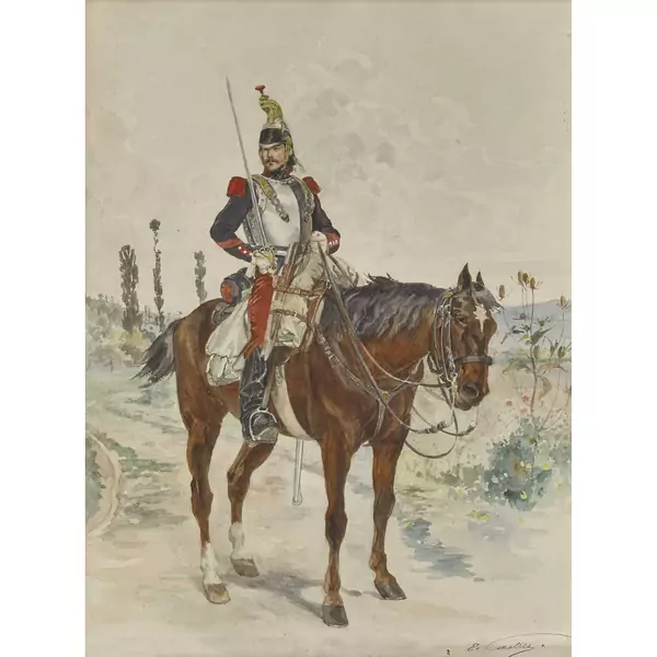 Officier à cheval