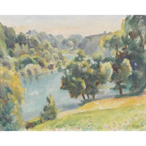 Eduard Boss — Sommerliche Aarepartie.