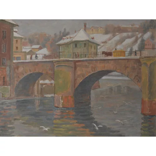 Eduard Boss — Untertorbrücke in Bern.