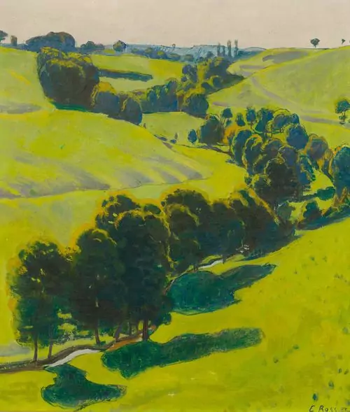 EDUARD BOSS — Weite Landschaft. 1904. — Koller Auktionen