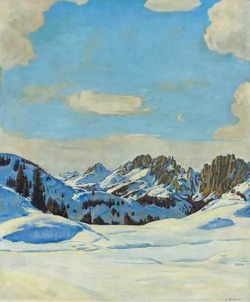 EDUARD BOSS — The Gastlosen. 1905. — Koller Auktionen