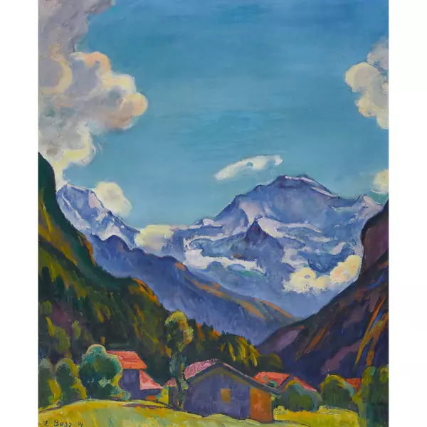 Blick auf die Jungfrau