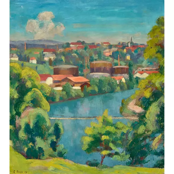 Aarelandschaft bei Bern