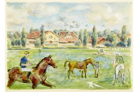Auf der Reitbahn