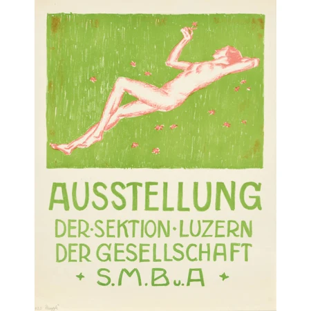 "Ausstellung der Sektion Luzern der Gesellschaft S.M.B u. A"
