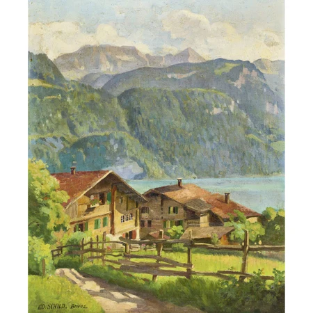 "Brienzerhäuser und Faulhorn"