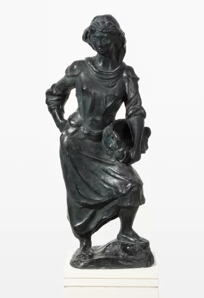 Eduard Spörri — Korbträgerin