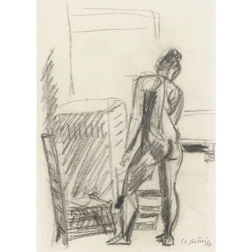 Eduard Spörri — Femme debout.