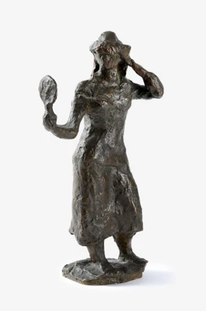 Frau mit Spiegel