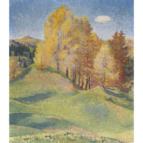 Eduard Stiefel — Grosse Herbstlandschaft.