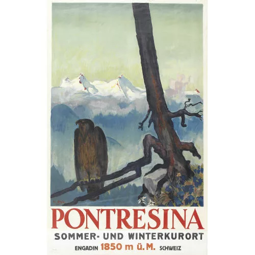 Eduard Stiefel — "Pontresina".