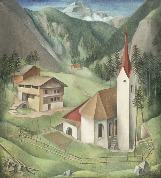 Eduard Gubler — Kapelle (Riedertal im Schächental), um 1920