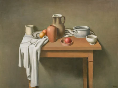 Grosses Stilleben mit Krügen, 1924