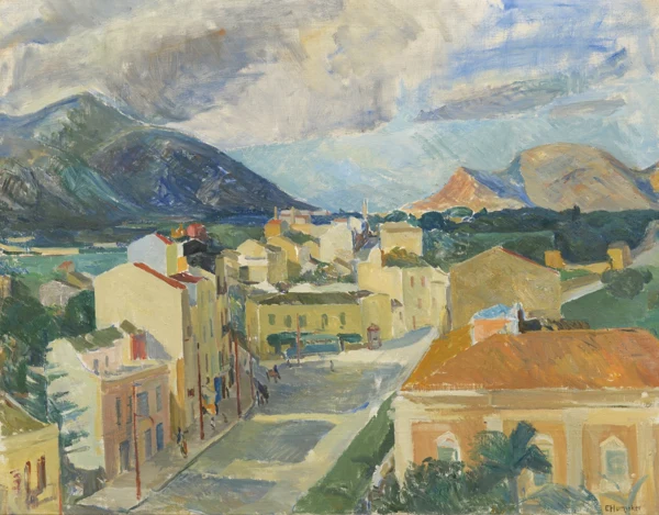 Edwin Hunziker — Blick über die Strasse