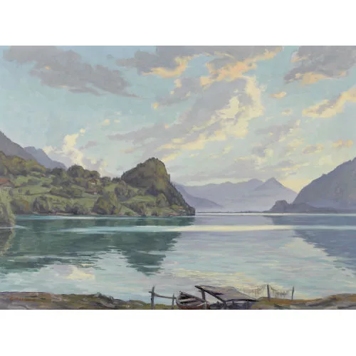Ekkehard Kohlund — "Föhn-Abend am Brienzersee".