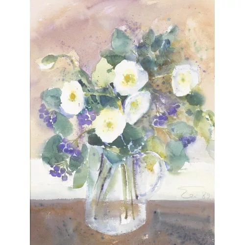Eli Läuchli-Gysi — Blumenstillleben.