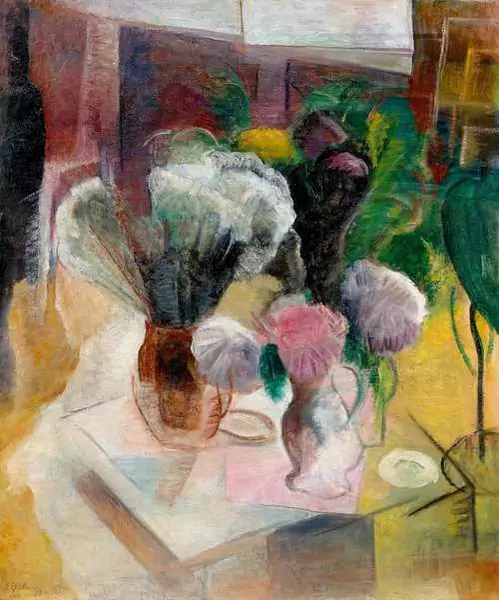 ELISABETH EPSTEIN-HEFTER — Nature mortes aux vases des fleurs. 1938. — Koller Auktionen