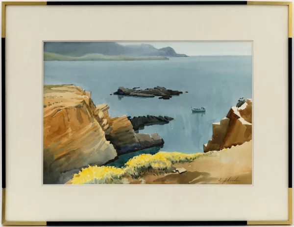 Ellis Zbinden — Paysage méditerranéen