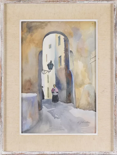 Ellis Zbinden — Scène de rue