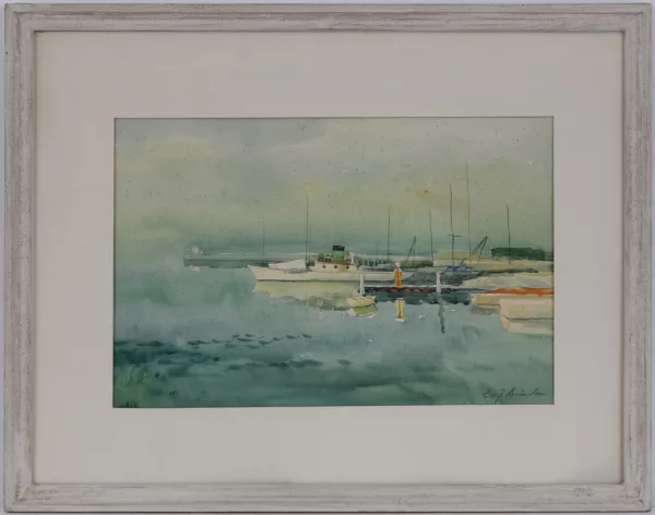 Ellis Zbinden — Port lémanique
