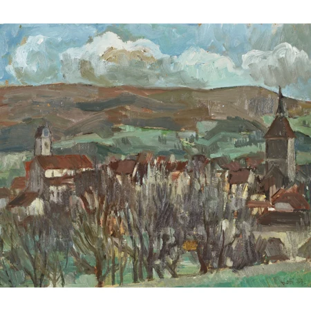 "Blick von der Schanz"