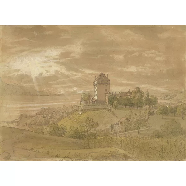Emanuel Labhardt — "Château de Châtelard".