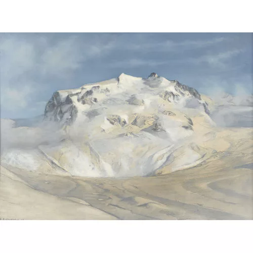 Emil Aufdenblatten — Ansicht des Monte Rosa.