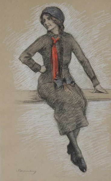 Emil Beurmann — Sitzende