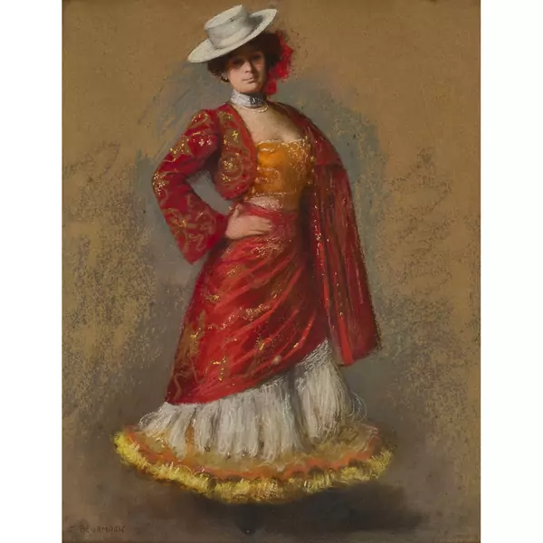 "Portrait der Tänzerin Frieda"