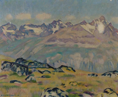 Auf Muottas Muragl, 1918