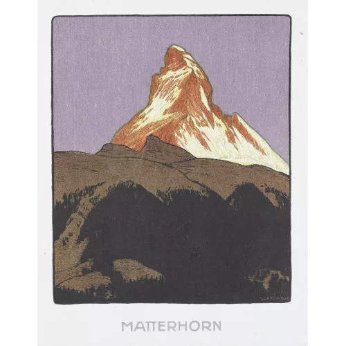 Emil Cardinaux — "Matterhorn".