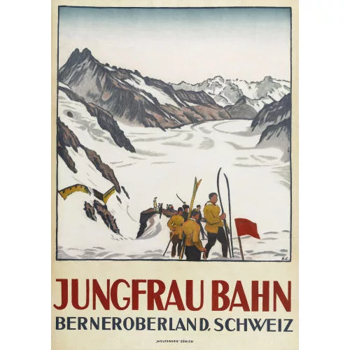 Emil Cardinaux — "Jungfraubahn Berneroberland".