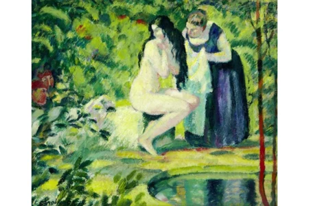 Susanne im Bade