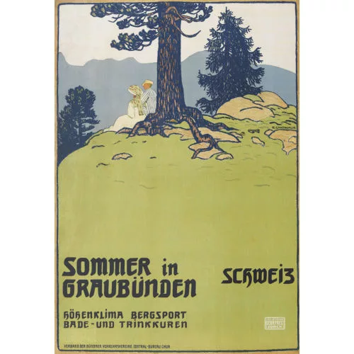 Emil Cardinaux — "Sommer in Graubünden".