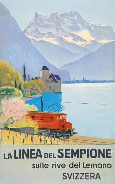 Emil Cardinaux — La Linea del Sempione, 1949