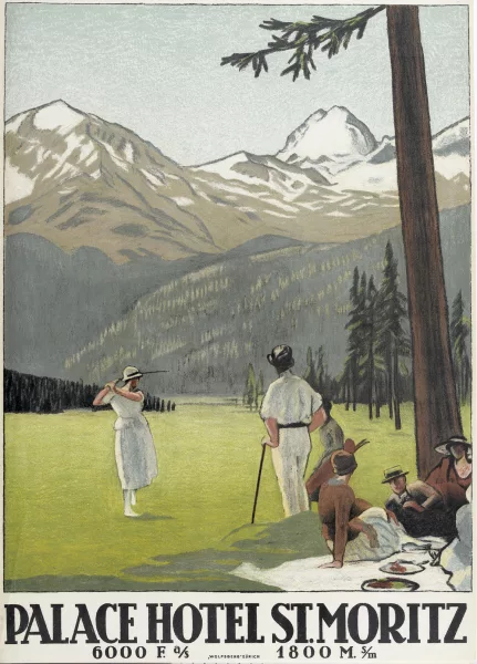 Emil Cardinaux — "Palace Hotel St. Moritz".