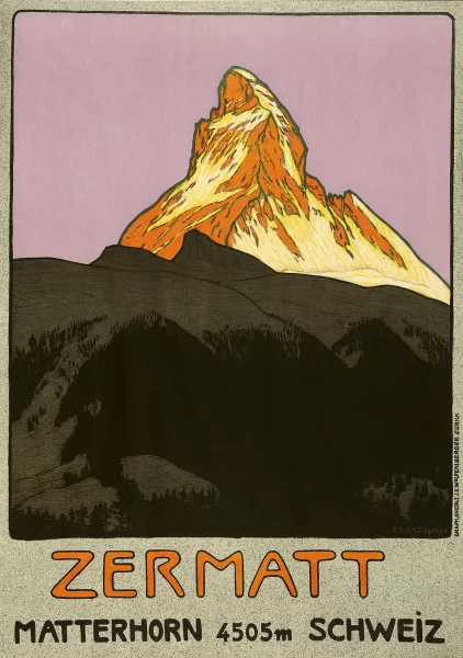 Emil Cardinaux — Zermatt, 1908