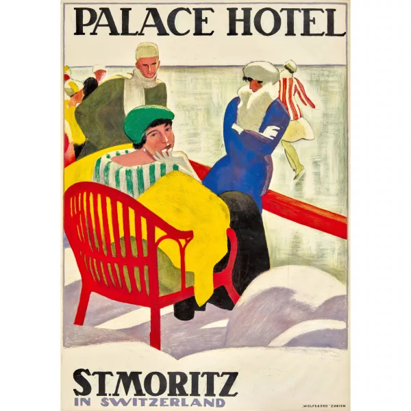 Emil Cardinaux — "Palace Hotel - St. Moritz".