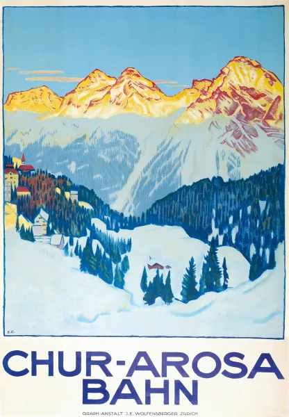 Emil Cardinaux — Chur-Arosa-Bahn, 1915
