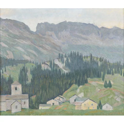 Emil Cardinaux — "Abend San Bernardino".