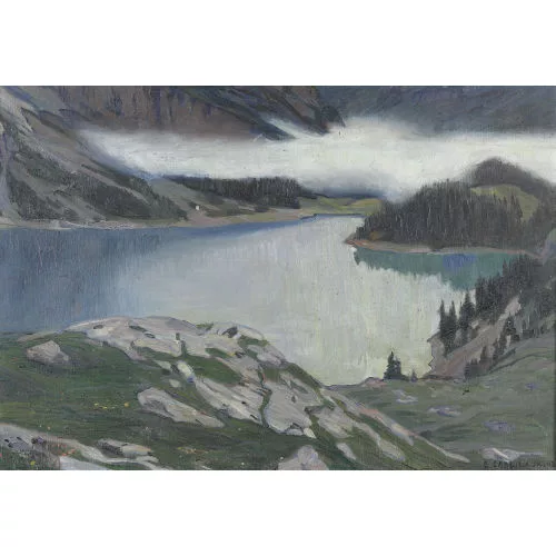 Emil Cardinaux — "Oeschinensee".