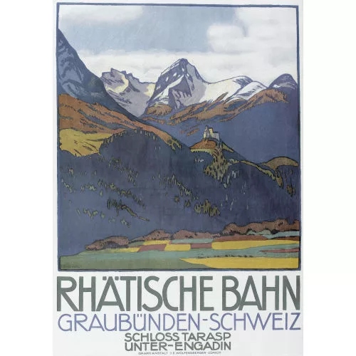 Emil Cardinaux — "Rhätische Bahn".