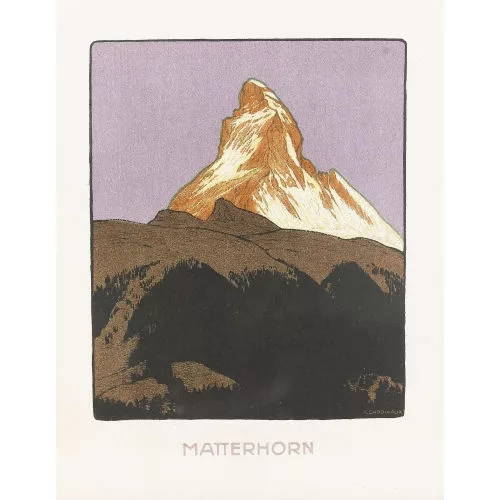 Emil Cardinaux — Matterhorn.