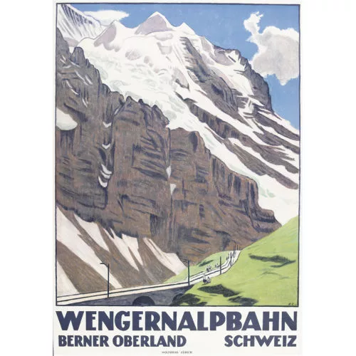 Emil Cardinaux — "Wengernalpbahn".