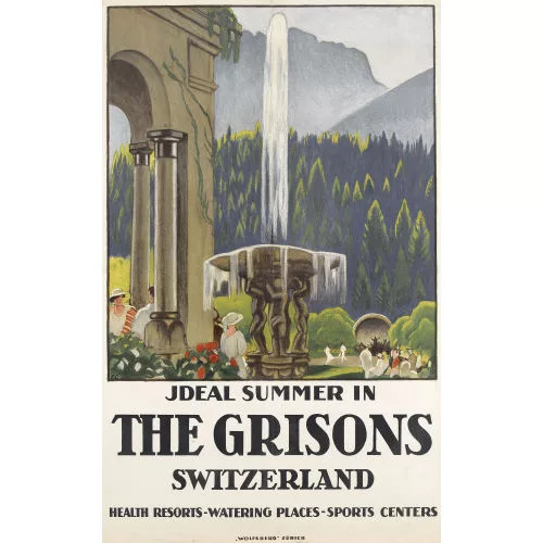 Emil Cardinaux — "Jdeal summer in the Grisons...".