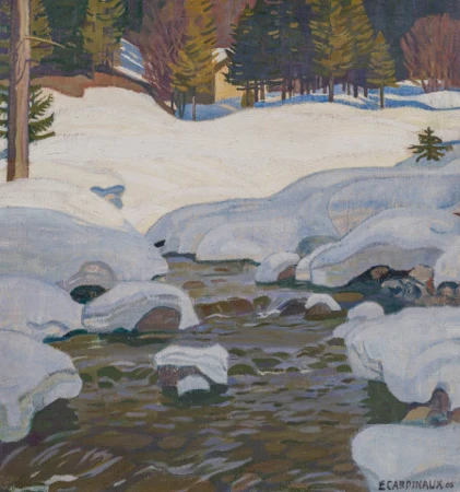 Winterlandschaft, 1908